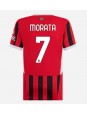 AC Milan Alvaro Morata #7 Hjemmedrakt Dame 2024-25 Korte ermer